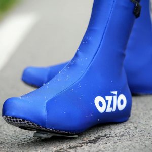 Couvre-chaussures hiver vélo bleu roi OZIO