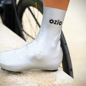 Couvre-chaussures printemps-automne de pluie argent OZIO