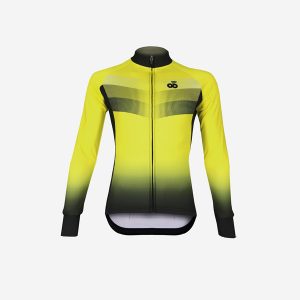 Maillot hiver gradation jaune face