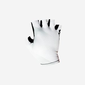 Mitaine de vélo blanche