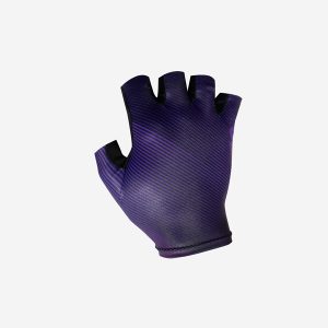 Mitaine de vélo violette