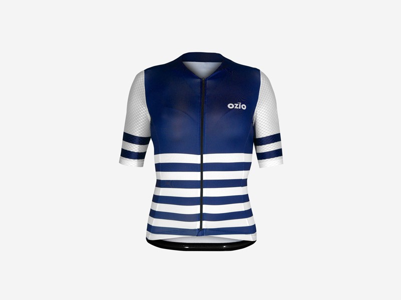 maillot femme v&eacute;lo vu de face