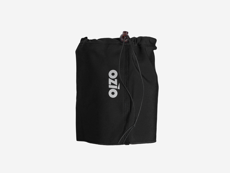 Tour de cou de v&eacute;lo noir