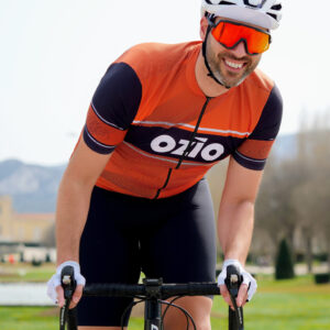 Maillot vélo manches courtes homme inspiration monltoni face