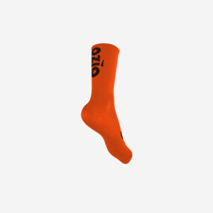Chaussettes de vélo été orange Ozio