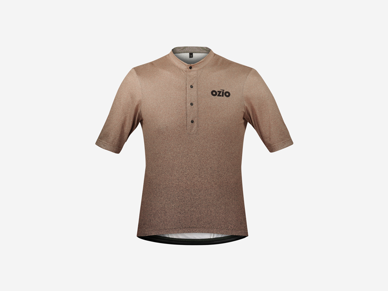 Maillot gravel beige