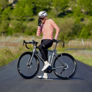 Maillot vélo hiver RACER et collant vélo TEAM noir