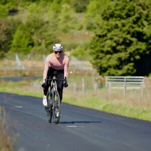Maillot vélo hiver RACER et collant vélo TEAM noir
