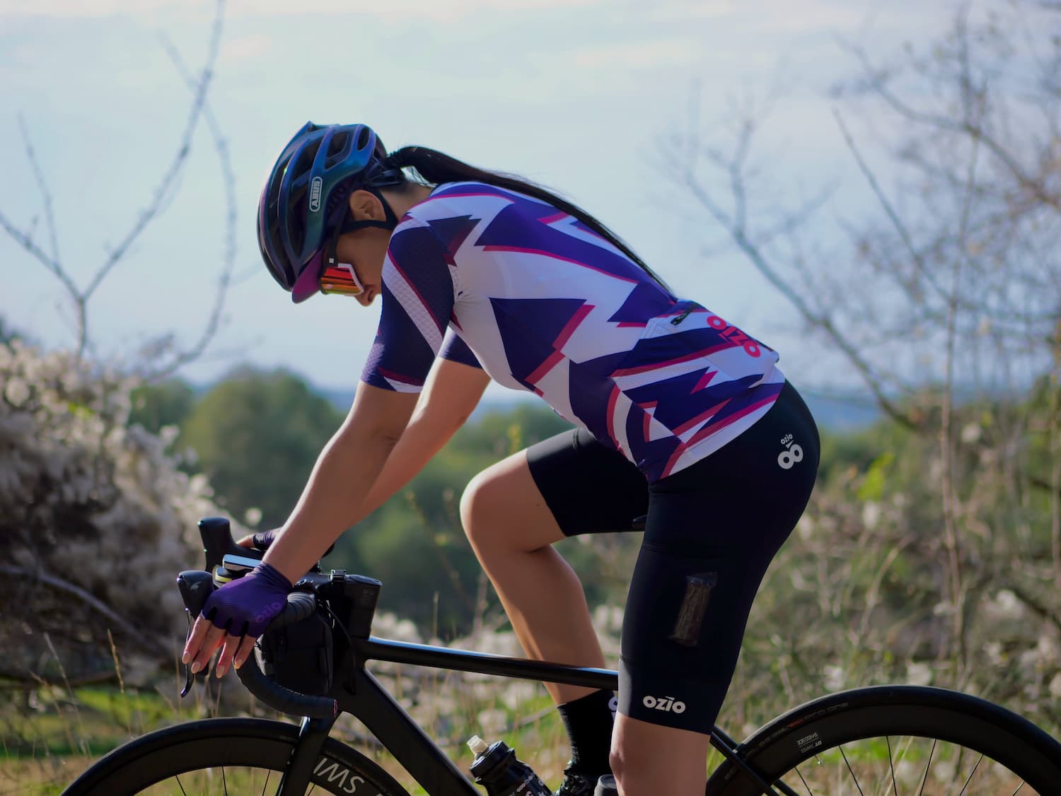 Ensemble maillot v&eacute;lo femme et cuissard v&eacute;lo femme