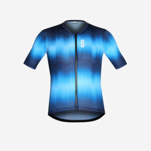 Maillot vélo bleu SILK